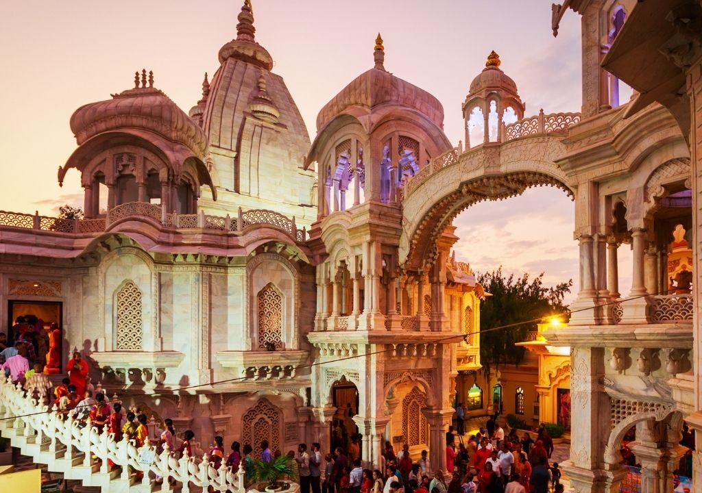 Iskcon temple vrindavan