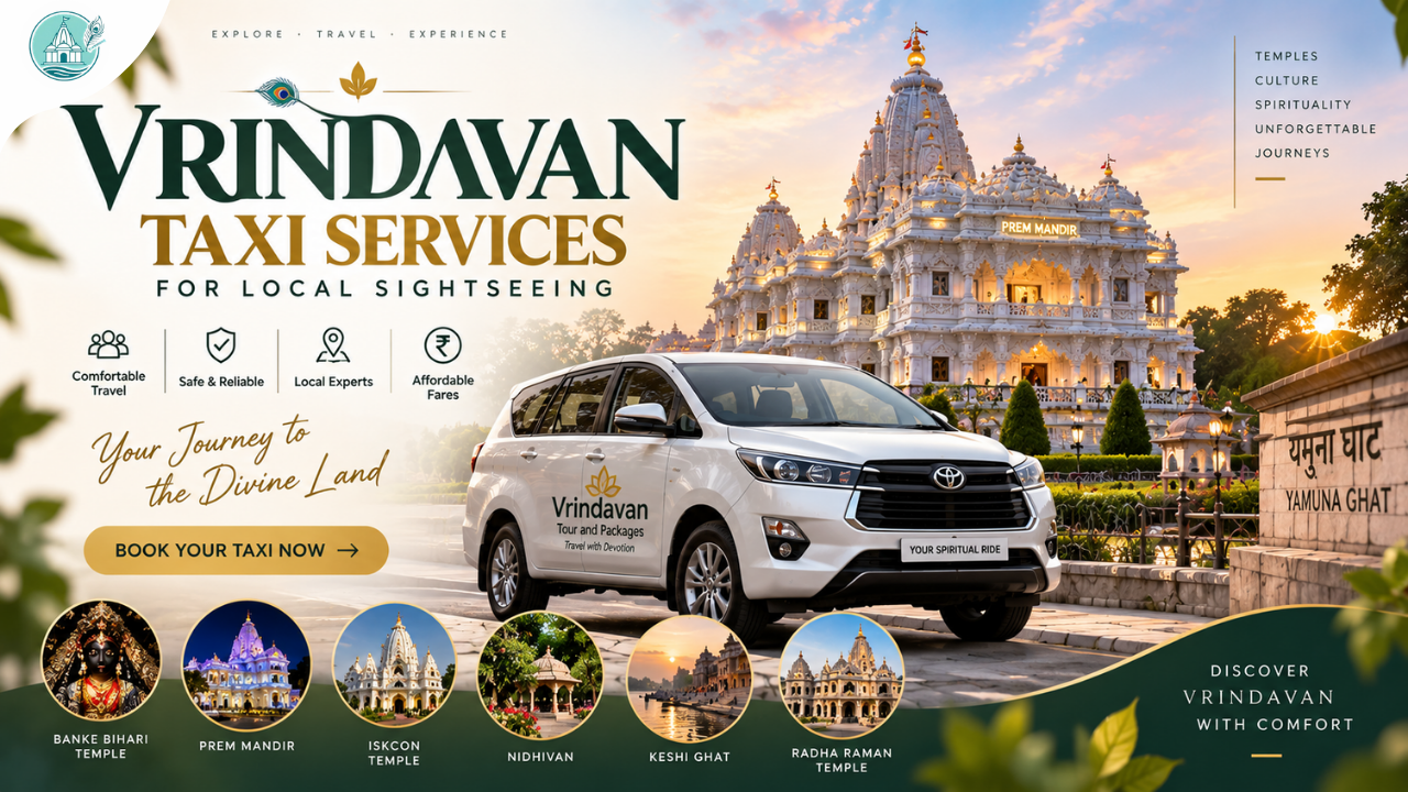 Taxi Service in Vrindavan